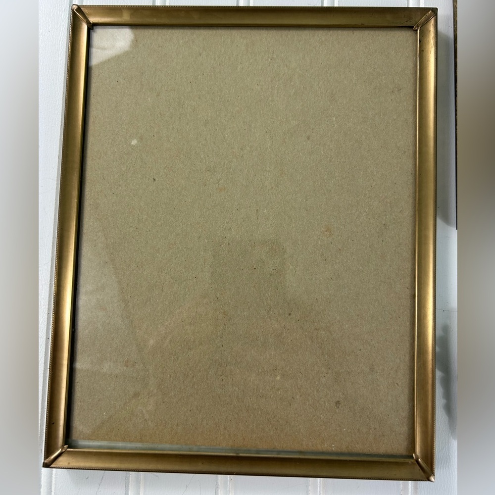 Vintage Frames Gold Bronze Picture Frame Lot of 3 Gallery Wall Cottagecore - Picture 4 of 7